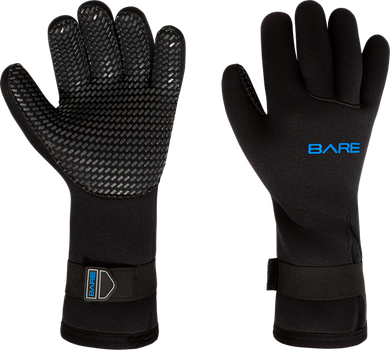 Перчатки Bare Gauntlet Glove 5мм Черный S