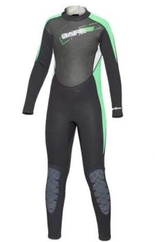 Гидрокостюм детский Bare Manta Ful 3/2 mm черно-зеленый Черно-зеленый 16 лет