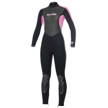 Bare гідрокостюм Velocity Full Lady 5-4mm жіночий Чорно-рожевий 14