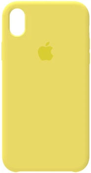Чехол-накладка TOTO Silicone Case Apple iPhone XR Lemon Yellow