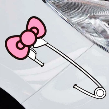 Наклейка булавка E-Car Hello Kitty