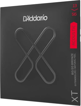 Струны для акустических гитар D'Addario XTABR1356 XT 80/20 Bronze Medium 13-56