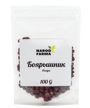 Ягодный Чай NarodFarma Боярышник ягоды 100 г