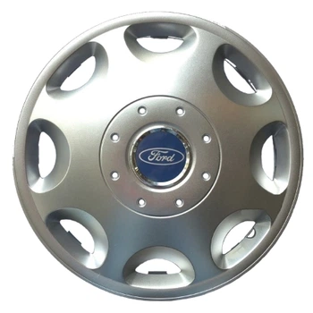 Автомобильные колпаки R15" Ford серебро - (SJS ) - комплект (4 шт.)