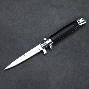Выкидной нож стилет B-84 (складной) Черный