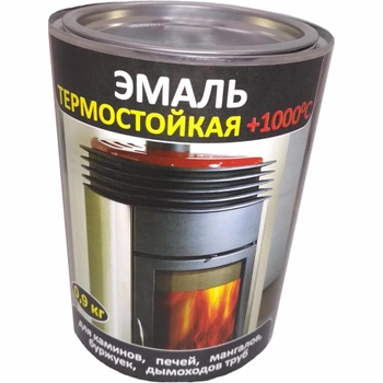 Эмаль термостойкая Сорбихим КО-868 0,9 кг Чёрный