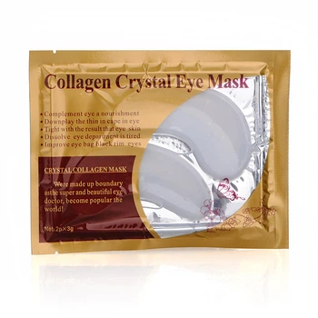 Патчі під очі золоті з колагеном зволожуючі IMAGES Collagen Crystal Eye Mask 1 пара 7,5 г