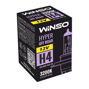 Галогеновая лампа WINSO 712410 H4 HYPER OFF ROAD 100/90W P43t-38 (5504)