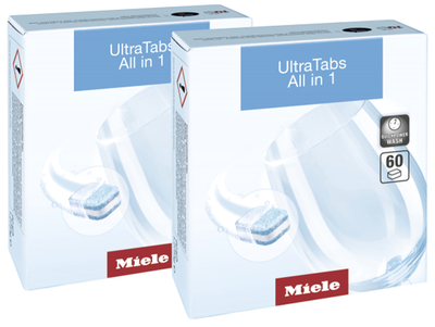 Таблетки Miele для посудомийних машин Ultra Tabs Power (120 шт) (21995522EU3)