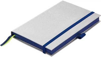 Блокнот Lamy карманний 10,2 х 14,4 см хром/синій