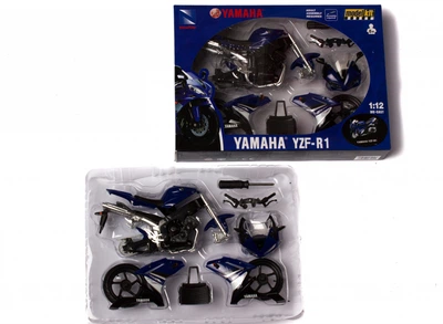 Збірна модель Мотоцикл 1:12 YAMAHA YZF-R1 NEW RAY 43105 синій