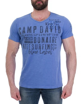 Футболка чоловіча CAMP DAVID (1903-3352-синий./91) Синій XL