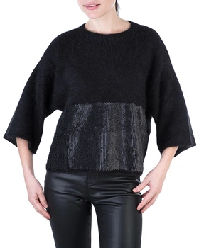 Джемпер жіночий EMPORIO ARMANI (6Z2MVB-2M06Z-0999/8-92) Чорний 40