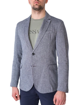 Піджак чоловічий TRUSSARDI JEANS (52H00085-1T005273-U260/21) Блакитний 52