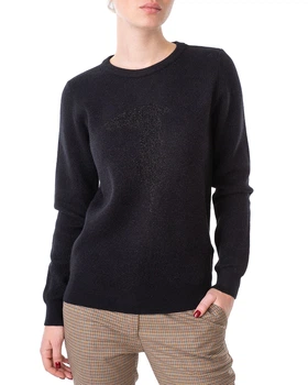 Джемпер жіночий TRUSSARDI JEANS (56M00351-OF000569-K299/20-21) Чорний XL
