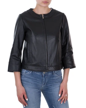 Куртка жіноча TRUSSARDI JEANS (56S00330-2P000079-K299/9) Чорний 40