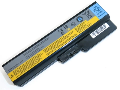 Батарея L08L6C02 для ноутбука Lenovo IdeaPad G430, B550, G450, G530, G550, G555, N500, V460, Z360 ( L06L6Y02, L08S6C02, L08S6D02) (10.8V 4400mAh 47.5Wh). (65653)