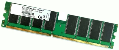 Оперативная память G.Skill DDR 1Gb 400MHz 3200U CL3 (F1-3200PHU1-1GBNY) Б/У