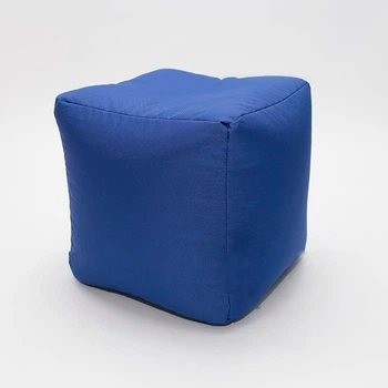 Пуф Куб SanchoBAG, розмір 40x40x40 Оксфорд Темно-синій