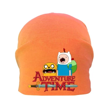 Шапка детская Время Приключений 003 (Adventure Time) оранжевая (ATR orn 003) 54-56 см