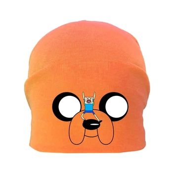 Шапка детская Время Приключений 008 (Adventure Time) оранжевая (ATR orn 008) 54-56 см