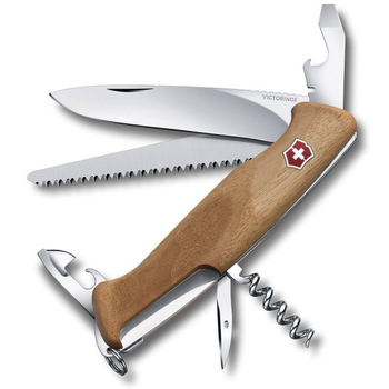 Складаний ніж Victorinox RANGERWOOD 55 0.9561.63 Викторинокс Коричневий