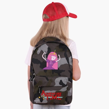 Рюкзак детский Время приключений Принцесса бубльгум (Adventure Time Princess Bubblegum) (9263-1576) 17 л Камуфляж