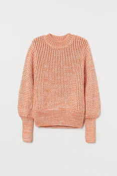 Джемпер H&M S светло оранжевый 7058374441
