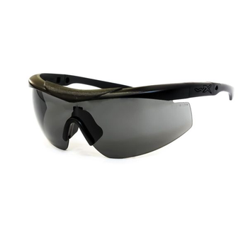 Тактические очки Wiley-X Talon Smoke/Clear Lens 2000000038018