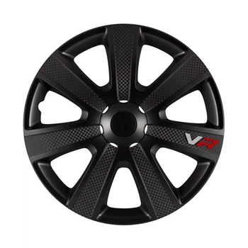Автомобильные колпаки 4 Racing VR Carbon Black R13 4 шт.