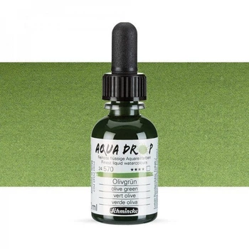 Жидкая акварельная краска Schmincke AQUA DROP 30 мл, olive green