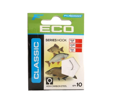 Готовий поводок Flagman Classic Hooks To Nylon 4 №16 / 10шт