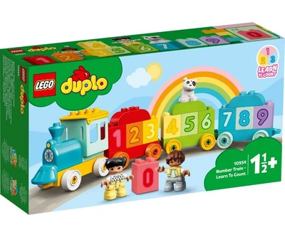 Конструктор LEGO DUPLO Потяг із цифрами - вчимося рахувати (10954)