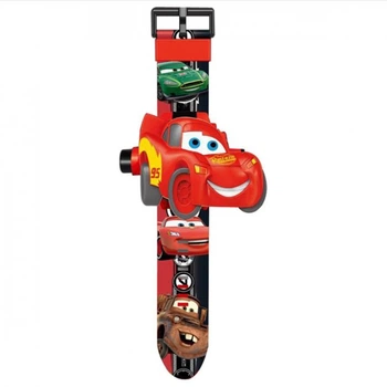 Детские игровые электронные часы Projector Watch Тачки Молния МакКуин 06188-J Проекционные 24 вида героев