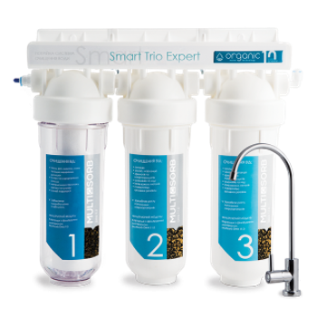 Organic Smart Trio Expert проточный фильтр под мойку