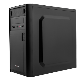 Корпус Logicpower 6103 без БЖ, 2хUSB2.0, Black