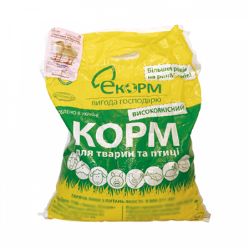 Комбікорм для бройлерів від 1 до 3 тижнів, Старт 5 кг Екорм 3000293
