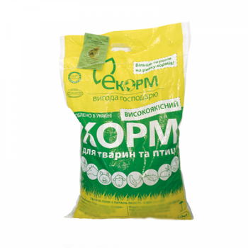 Комбікорм для молодняку дичини, перепела 10 кг Екорм 8115365