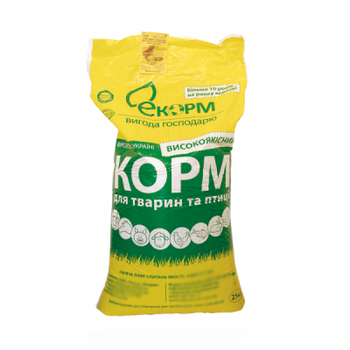 Комбікорм для молодняка яєчних курей від 1 до 8 тижнів, Старт 25 кг Екорм 8113101