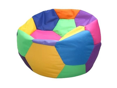Пуфик м'яч Mypufik розмір S (60 см) оксфорд 600ПУ різнобарвний