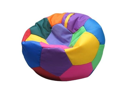 Пуфик м'яч Mypufik розмір S (60 см) оксфорд 600ПУ різнобарвний