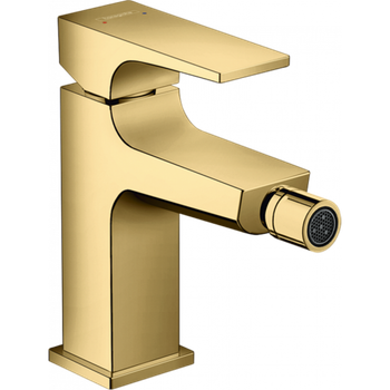 Змішувач hansgrohe Metropol для біде, з донним клапаном, Polished Gold Optic (32520990)