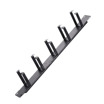 Кабельный органайзер 19", корпус-металл + пластик, 1U/5 колец Voltronic SG-CM003