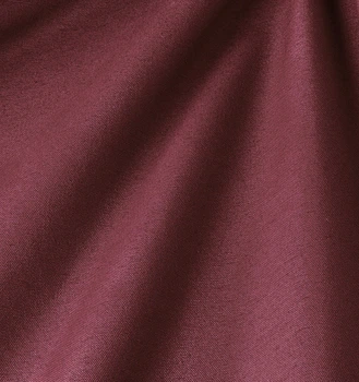 Хлопковая декоративная однотонная ткань красно-бордового цвета 82705v48