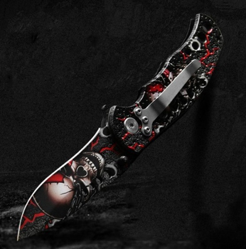 Карманный нож Azrael OD215 (Black with red)