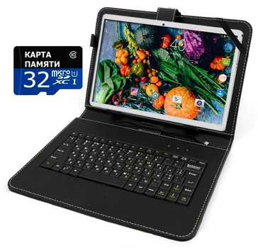 Планшет-телефон Adronix MT116 2GB RAM Gold + Чехол-клавиатура + Карта памяти 32GB