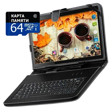Планшет-телефон Adronix MT116 2GB RAM Matte Black + Чехол-клавиатура + Карта памяти 64GB