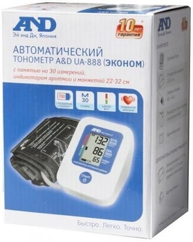 Автоматический тонометр AND UA 888 E