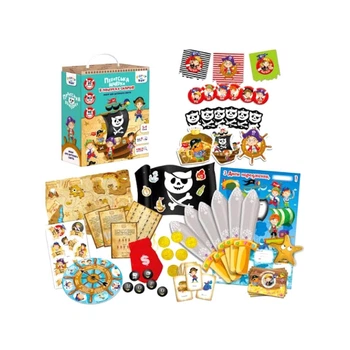 Набір для свята Піратська вечірка (укр) Vladi Toys VT6010-03