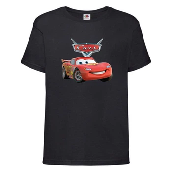 Футболка дитяча ТАЧКИ 0010 (CARS) чорна (CAR blc 0010) 104 см
